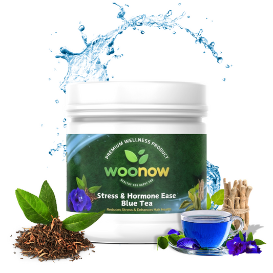 Woonow Stress & HormoneEase Blue Tea