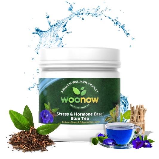 Woonow Stress & HormoneEase Blue Tea